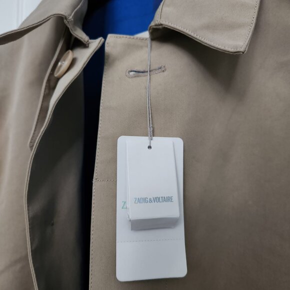 ZADIG & VOLTAIRE - Martin Double Face Coat - SIZE XL - Picture 14 of 16